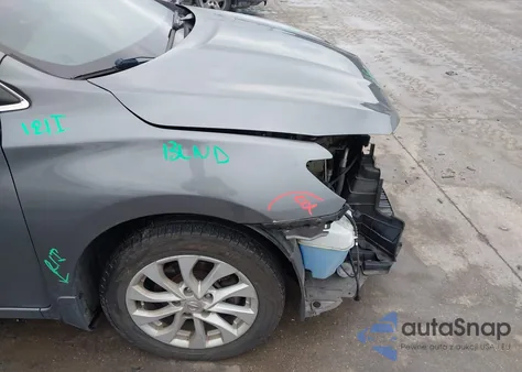 2018 Nissan Sentra Sv z USA, uszkodzony, nr VIN 3N1AB7AP2JY210922